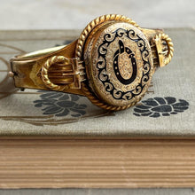 Load image into Gallery viewer, c. 1850s-1860s Gold Filled Locket Bracelet