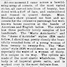Load image into Gallery viewer, c. Late 1890s-1900s French Corset | Mme Brédian