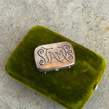 Load image into Gallery viewer, c. 1910s Sterling Silver Stamp Case