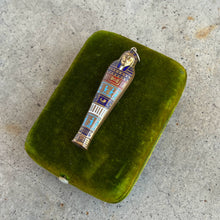Load image into Gallery viewer, c. 1920s Egyptian Revival Telescoping Pencil Pendant