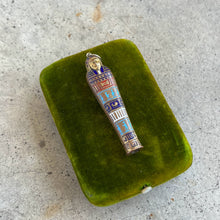 Load image into Gallery viewer, c. 1920s Egyptian Revival Telescoping Pencil Pendant