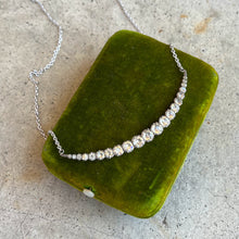 Load image into Gallery viewer, c. 1900s Silver Crescent Moon Conversion Necklace