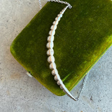 Load image into Gallery viewer, c. 1900s Silver Crescent Moon Conversion Necklace