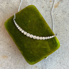 Load image into Gallery viewer, c. 1900s Silver Crescent Moon Conversion Necklace