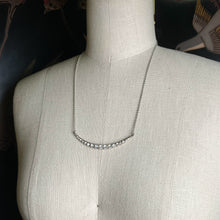 Load image into Gallery viewer, c. 1900s Silver Crescent Moon Conversion Necklace