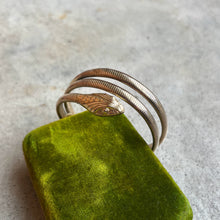 Load image into Gallery viewer, c. 1940s Forstner 12k Gold Filled Snake Bracelet