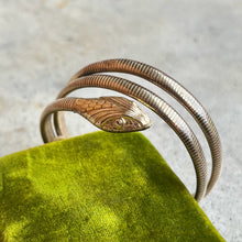 Load image into Gallery viewer, c. 1940s Forstner 12k Gold Filled Snake Bracelet