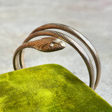 Load image into Gallery viewer, c. 1940s Forstner 12k Gold Filled Snake Bracelet
