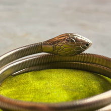 Load image into Gallery viewer, c. 1940s Forstner 12k Gold Filled Snake Bracelet