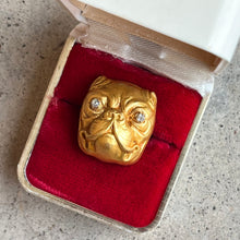 Load image into Gallery viewer, Early 20th c. Gold Filled Bulldog Brooch