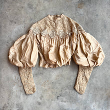 Load image into Gallery viewer, c. 1904 Peach Silk Blouse | Study + Display
