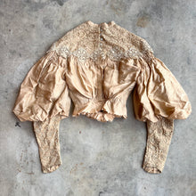 Load image into Gallery viewer, c. 1904 Peach Silk Blouse | Study + Display