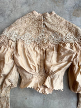 Load image into Gallery viewer, c. 1904 Peach Silk Blouse | Study + Display