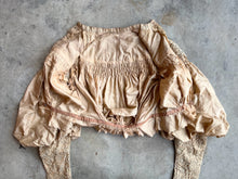 Load image into Gallery viewer, c. 1904 Peach Silk Blouse | Study + Display
