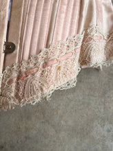 Load image into Gallery viewer, c. 1902 Pink Sateen Corset