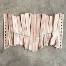 Load image into Gallery viewer, c. 1902 Pink Sateen Corset