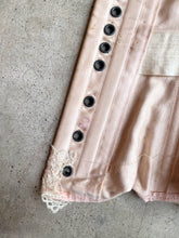 Load image into Gallery viewer, c. 1902 Pink Sateen Corset