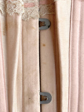 Load image into Gallery viewer, c. 1902 Pink Sateen Corset