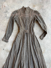 Load image into Gallery viewer, c. 1900 Cotton Wrapper Dress
