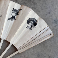 Load image into Gallery viewer, c. 1890s-1900s "Gibson Girl" Fan | Original Artwork