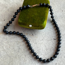 Load image into Gallery viewer, c. Turn of the Century French Jet Necklace