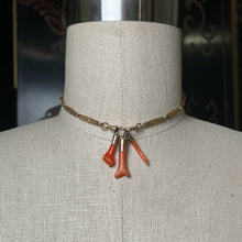 Load image into Gallery viewer, Trio of 19th c. Coral Charms