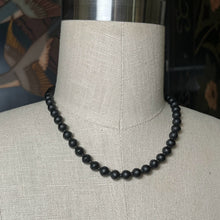 Load image into Gallery viewer, c. Turn of the Century French Jet Necklace