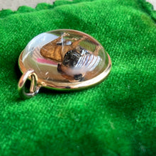 Load image into Gallery viewer, c. Late 19th Century 14k Gold Essex Crystal Bulldog Pendant