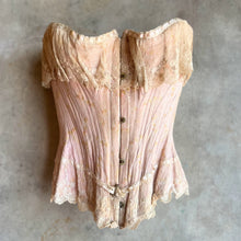 Load image into Gallery viewer, c. Late 1890s-1900s French Corset | Mme Brédian
