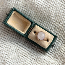 Load image into Gallery viewer, Turn of the Century 10k + 14k Gold Quartz Cabochon Conversion Ring