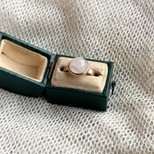 Load image into Gallery viewer, Turn of the Century 10k + 14k Gold Quartz Cabochon Conversion Ring