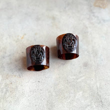 Load image into Gallery viewer, c. 1850s-1860s Tortoise Shell Cuff Bracelets