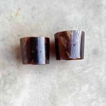 Load image into Gallery viewer, c. 1850s-1860s Tortoise Shell Cuff Bracelets