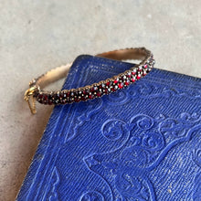 Load image into Gallery viewer, Late 19th c. Bohemian Garnet Bracelet