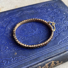 Load image into Gallery viewer, Late 19th c. Bohemian Garnet Bracelet