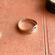 Load image into Gallery viewer, 1886 14k Gold Snake Sapphire Ring