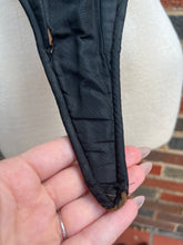 Load image into Gallery viewer, c. 1860s Black Silk Bodice