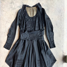 Load image into Gallery viewer, c. 19-Teens Black Silk Dress | Study + Display