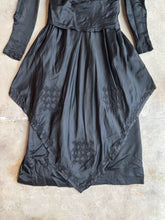 Load image into Gallery viewer, c. 19-Teens Black Silk Dress | Study + Display