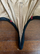 Load image into Gallery viewer, c. 1860s Black Silk Bodice