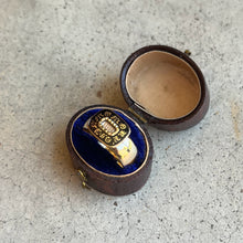 Load image into Gallery viewer, 19th c. 14k Gold "In Memory Of" Conversion Ring