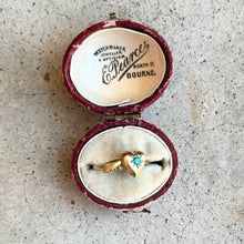 Load image into Gallery viewer, 19th c. 9k Gold Snake Heart Ring