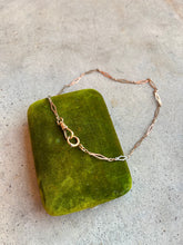 Load image into Gallery viewer, c. 1900s-1910s Fancy Link 14k White + Rose Gold Watch Chain | 14"