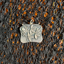 Load image into Gallery viewer, Early 20th c. Sterling Silver Spider Pendant - Converted from Suspender Clip