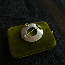 Load image into Gallery viewer, Mid-19th c. Sterling Silver Scottish Agate Brooch + Pendant