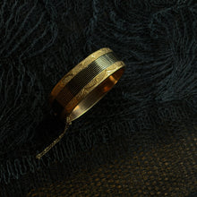 Load image into Gallery viewer, c. 1880s 14k Gold Hinged Cuff Bracelet