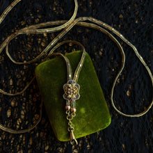 Load image into Gallery viewer, c. 1870s-1880s 14k Gold Unusual Long Guard Chain Necklace