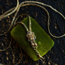 Load image into Gallery viewer, c. 1870s-1880s 14k Gold Unusual Long Guard Chain Necklace