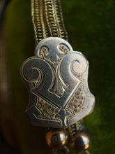 Load image into Gallery viewer, c. 1870s-1880s 14k Gold Unusual Long Guard Chain Necklace
