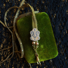 Load image into Gallery viewer, c. 1870s-1880s 14k Gold Unusual Long Guard Chain Necklace